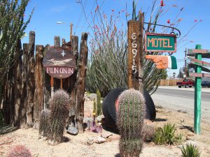 Entrance to the Westward Motel