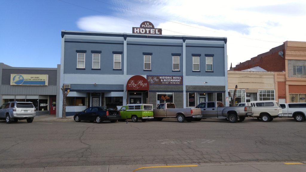 We stayed at the La Plaza Inn. Built in 1906, it developed with the Santa Fe RR 